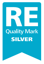 RE Qaulity mark - Silver logo